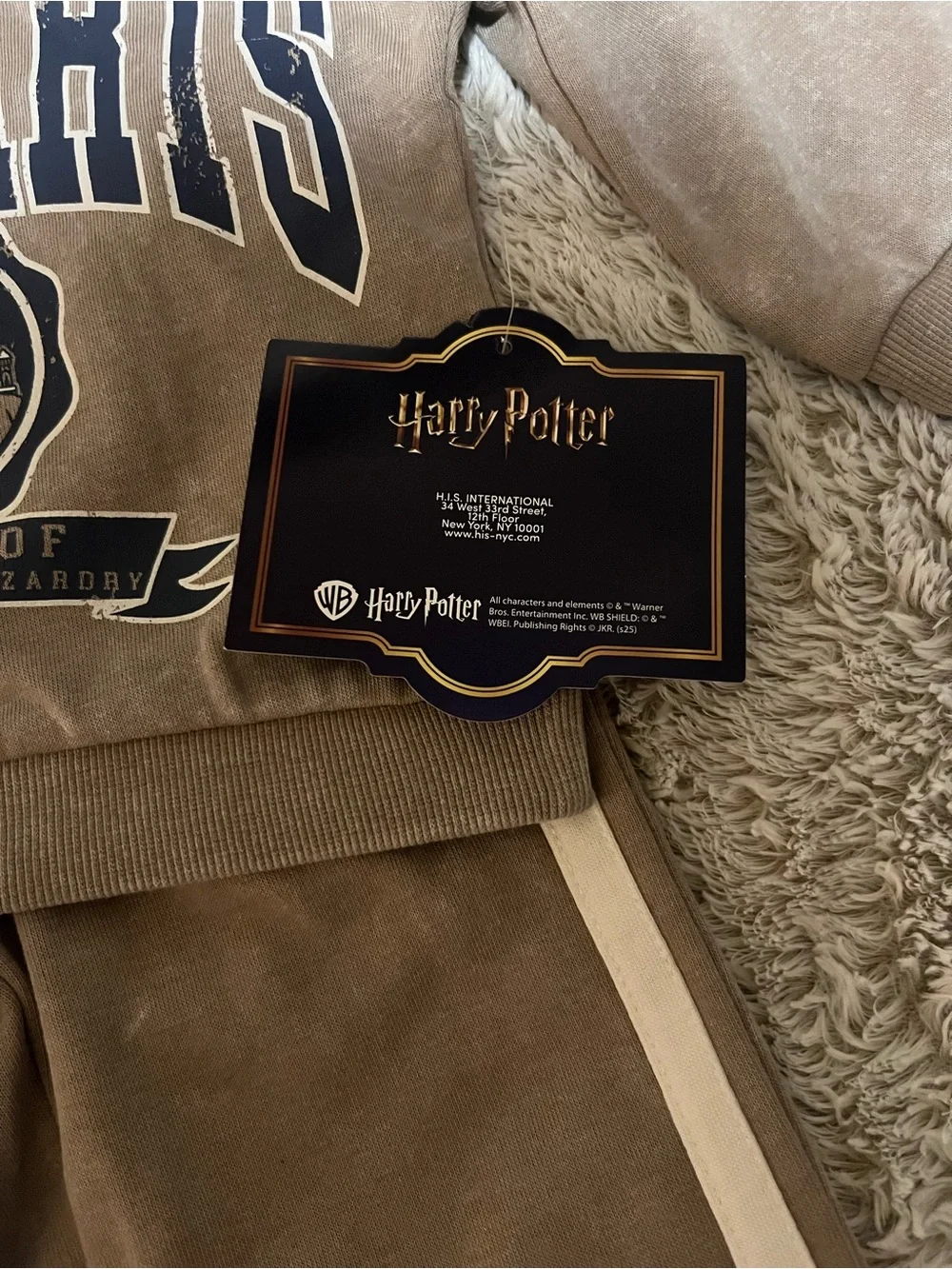 Harry Potter. Kids' Hogwarts 2 piece pants, and sweater set